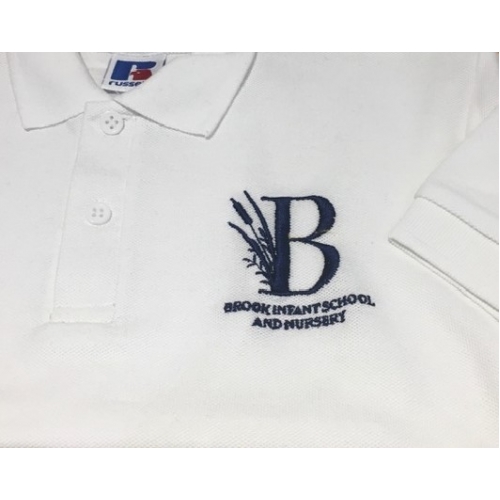 Brook Infant School and Nursery Polo Shirt - Logos 2 Threads