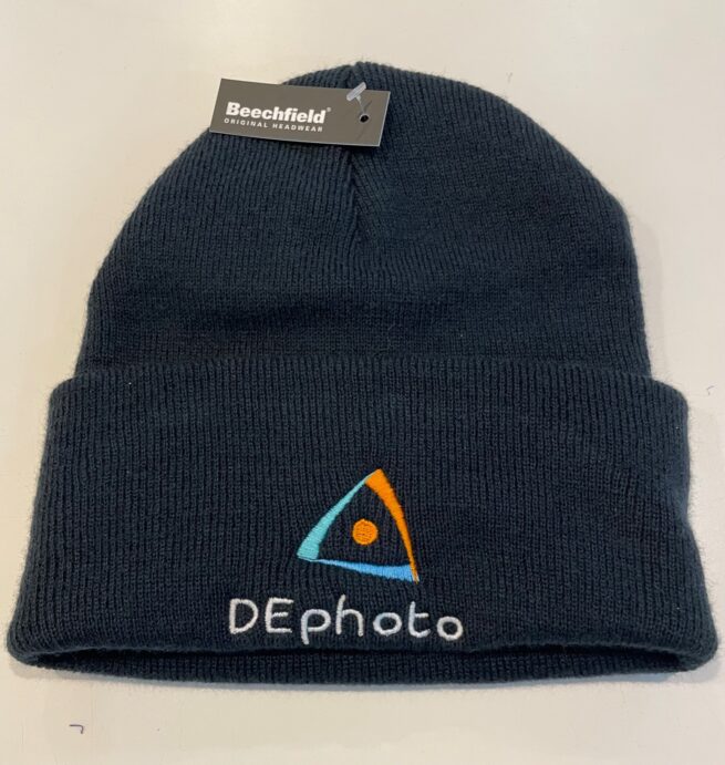 DE Photo Cuffed Beanie